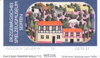 Eintrittskarte Spielzeugmuseum
